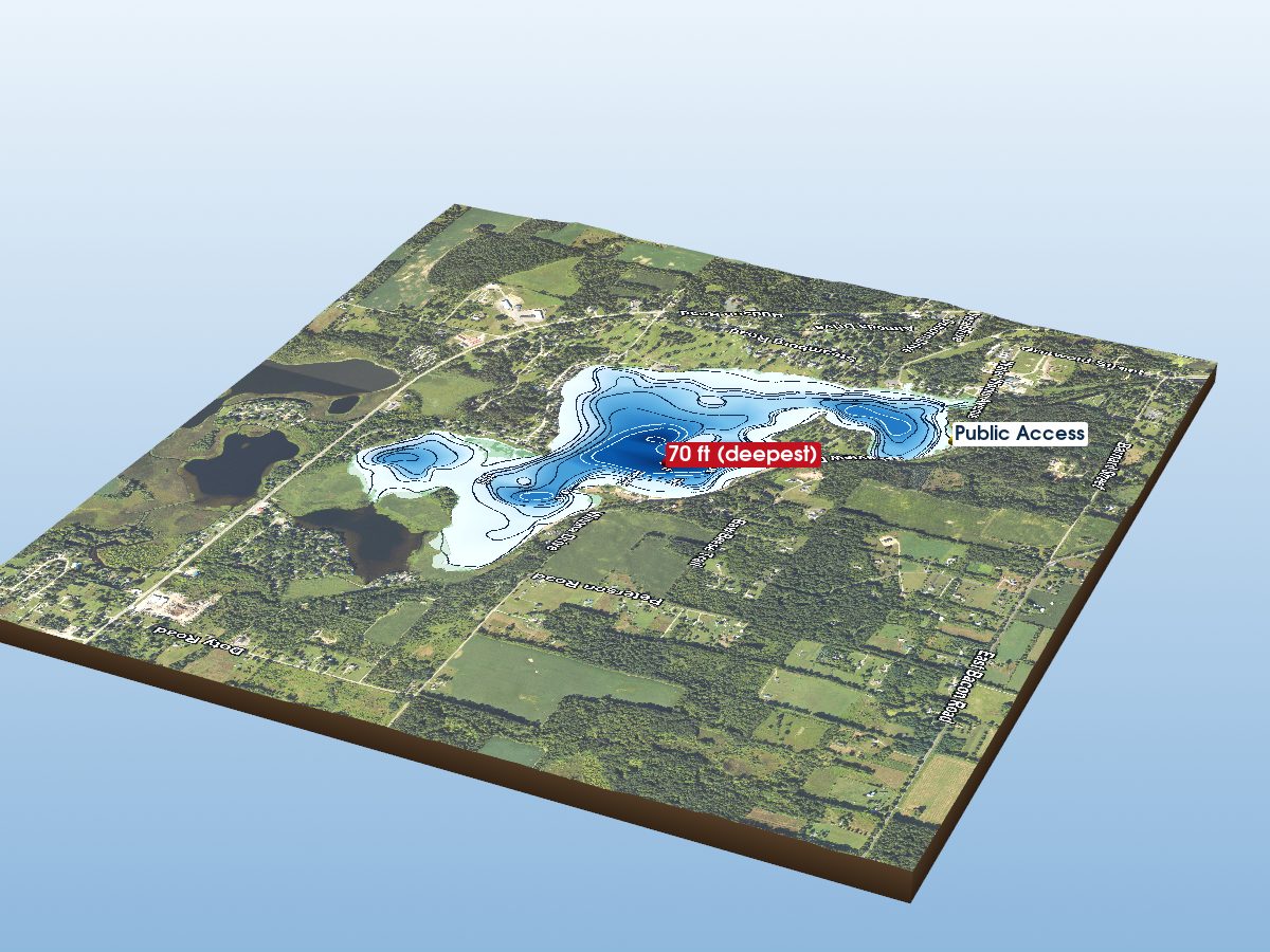 Hillsdale County lakes