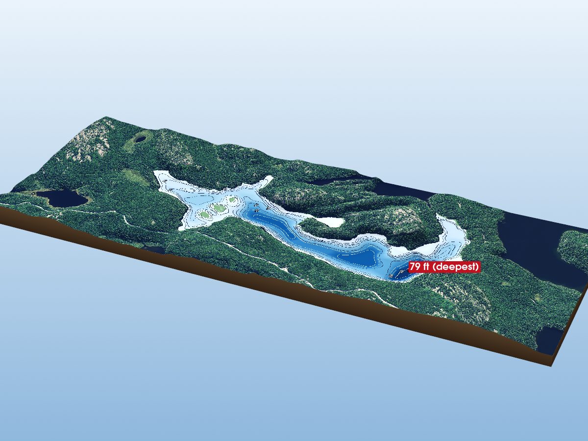 Depth map of Burton L.