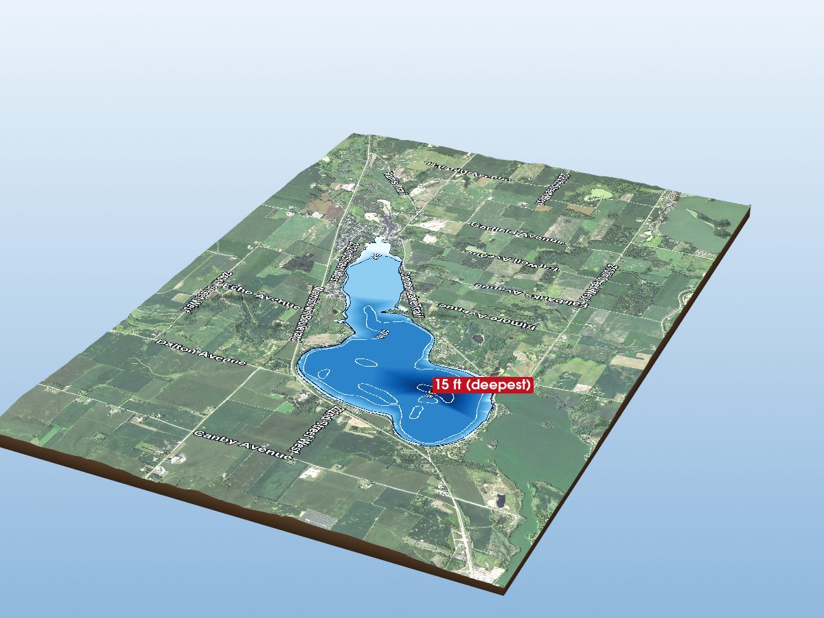 Rice County lakes