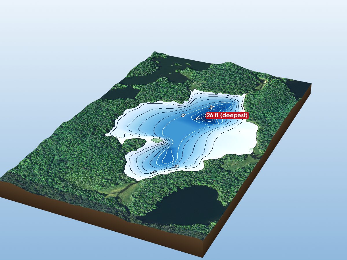Depth map of Christman L.