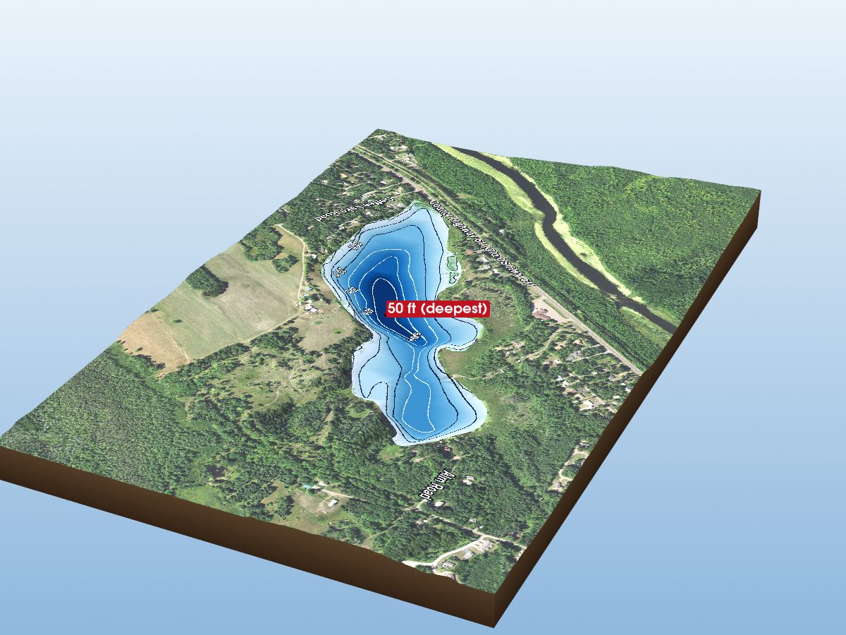 Depth map of Coffee Lake