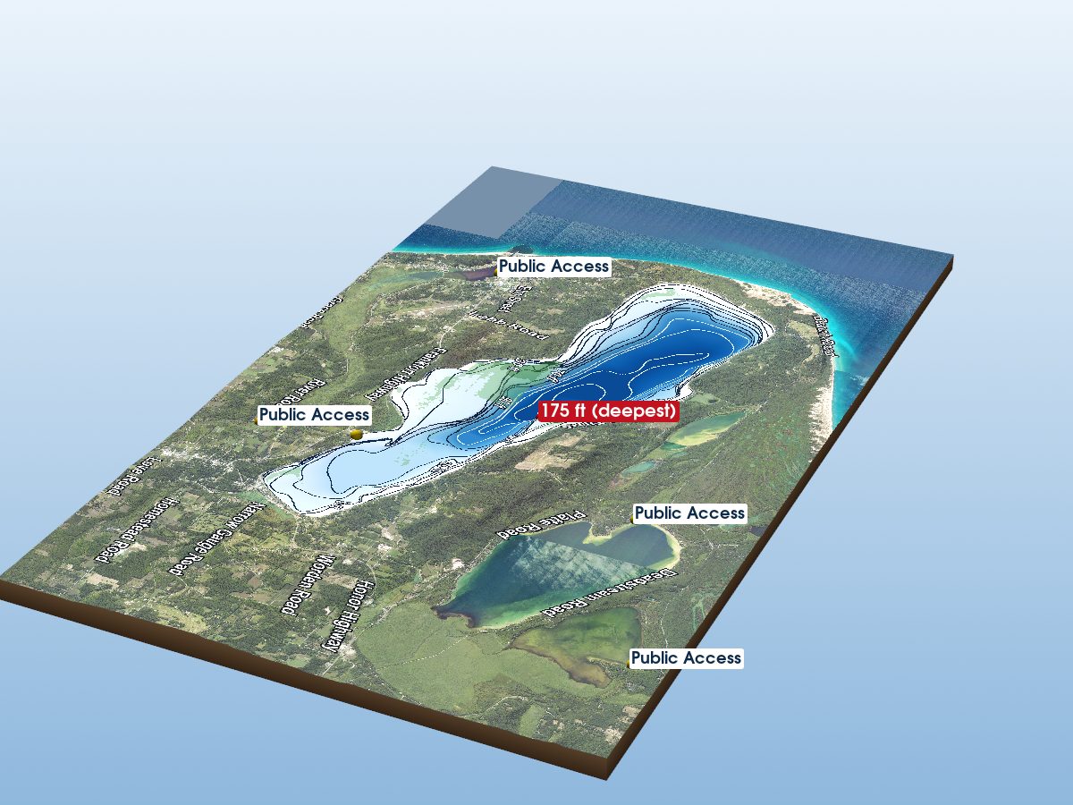 Benzie County lakes