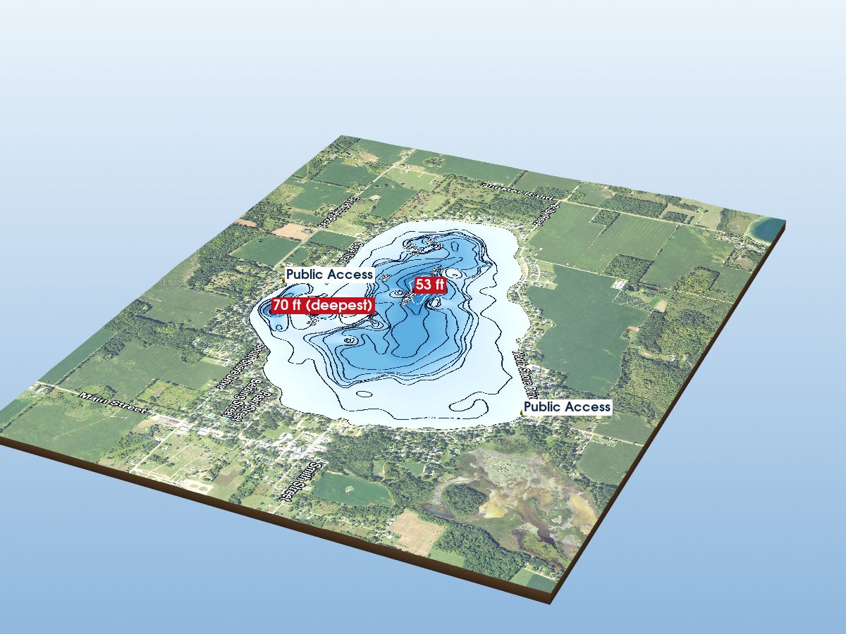 Montcalm County lakes