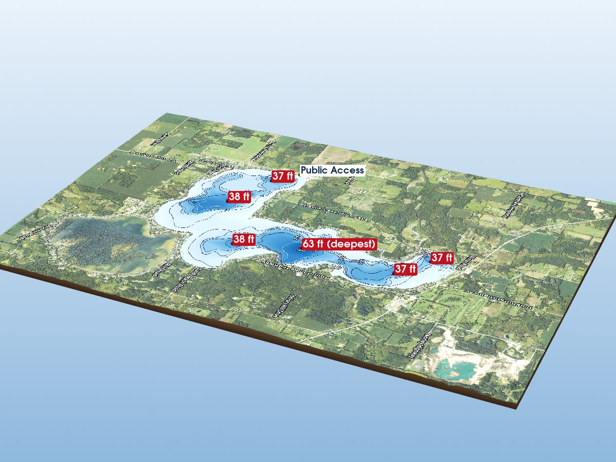 Lenawee County lakes
