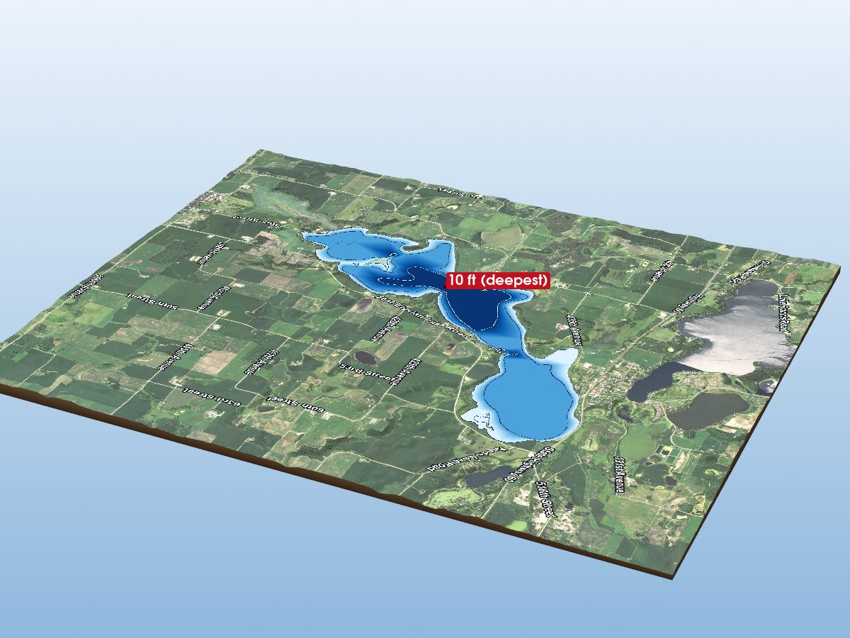 Waseca County lakes
