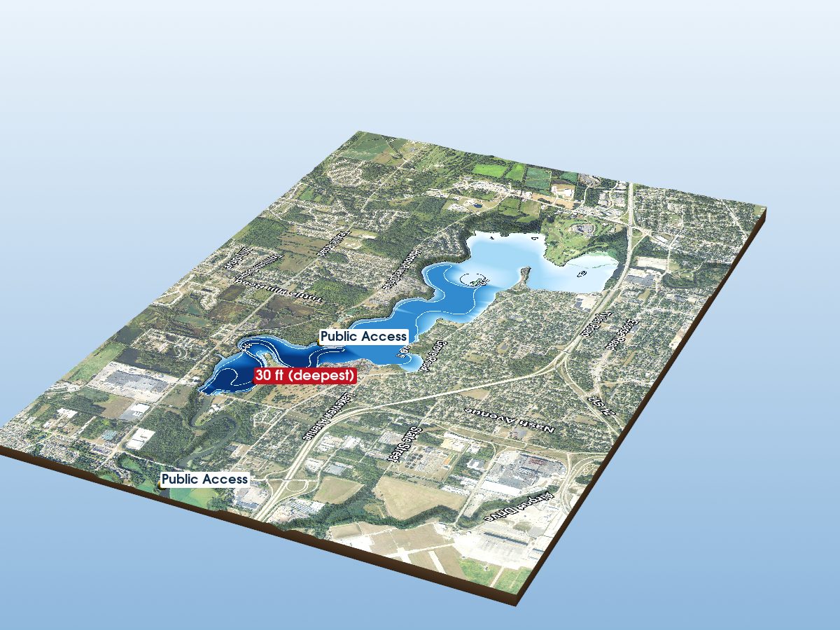 Washtenaw County lakes