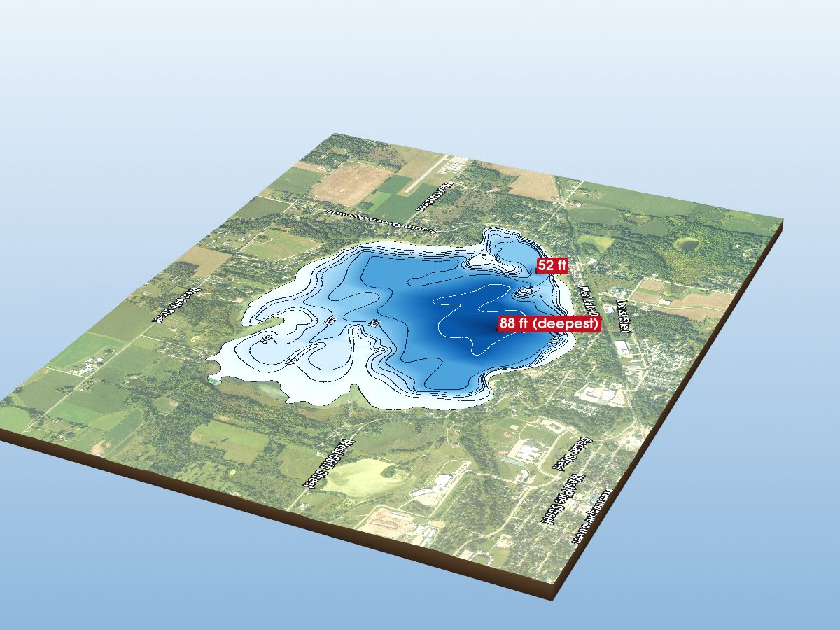 Newaygo County lakes