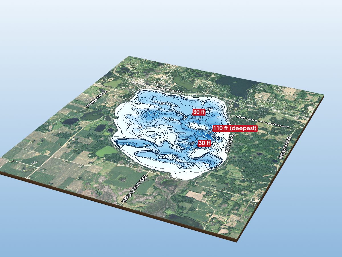Kandiyohi County lakes