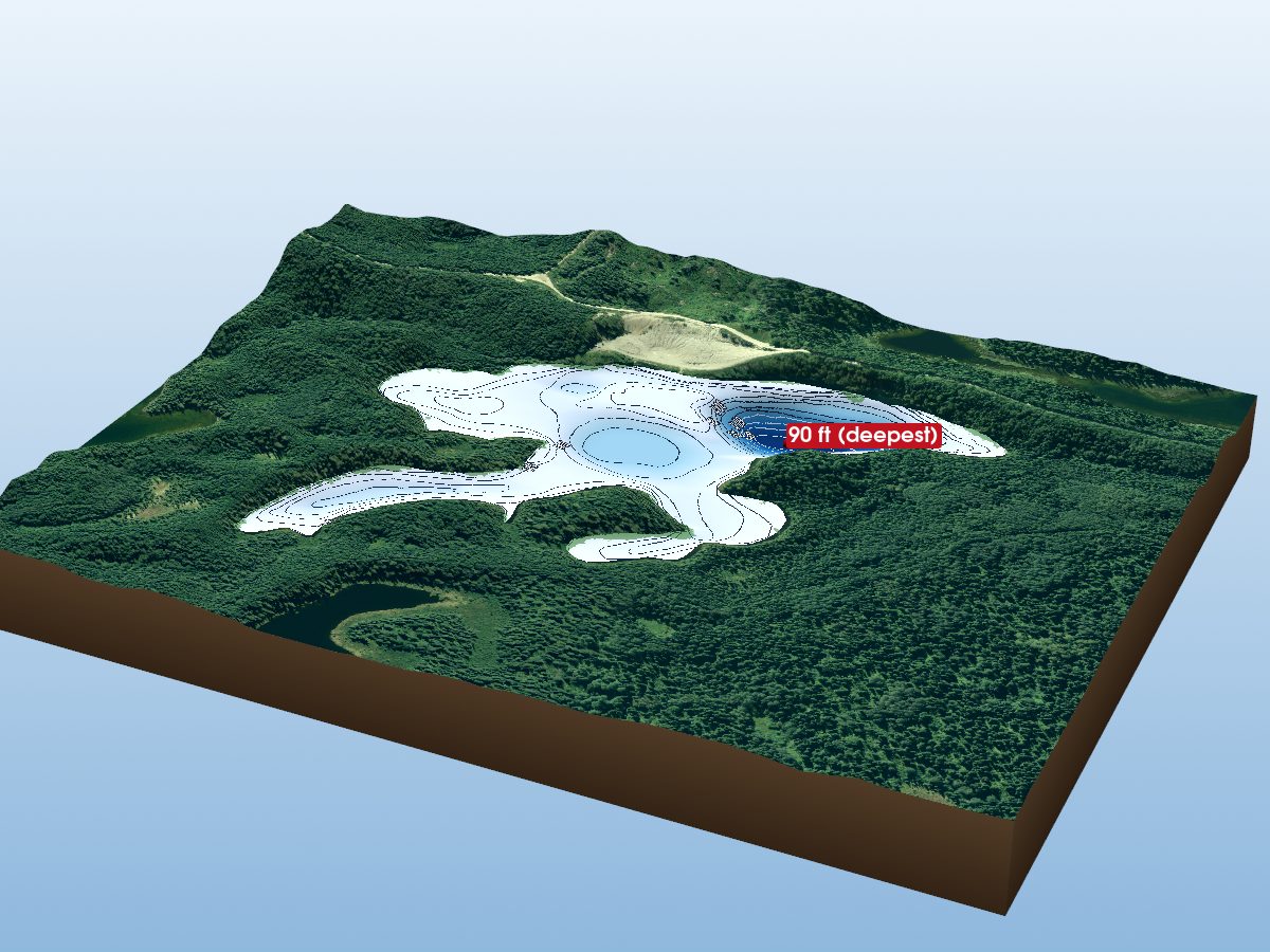 Depth map of Guilfoyle No. 43