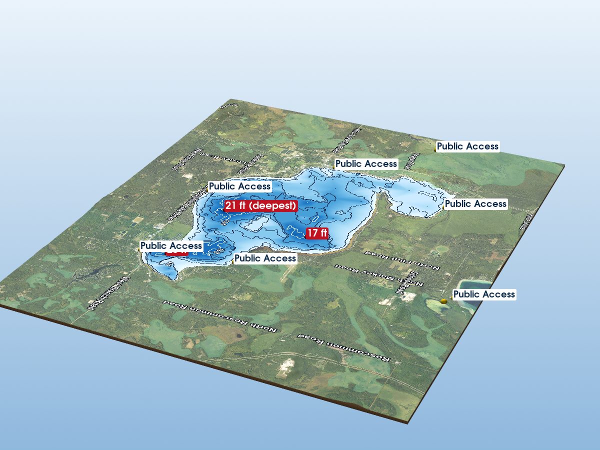 Roscommon County lakes