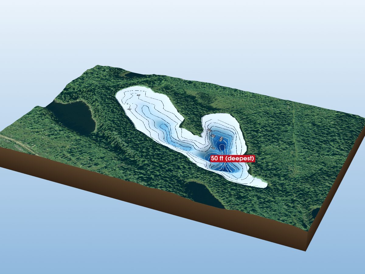 Depth map of Howells No. 19