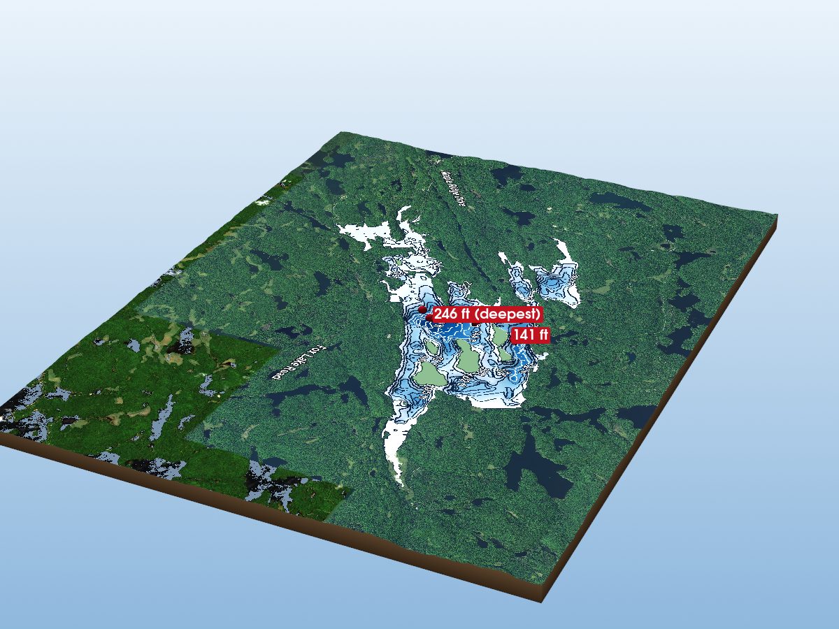 Haliburton County lakes