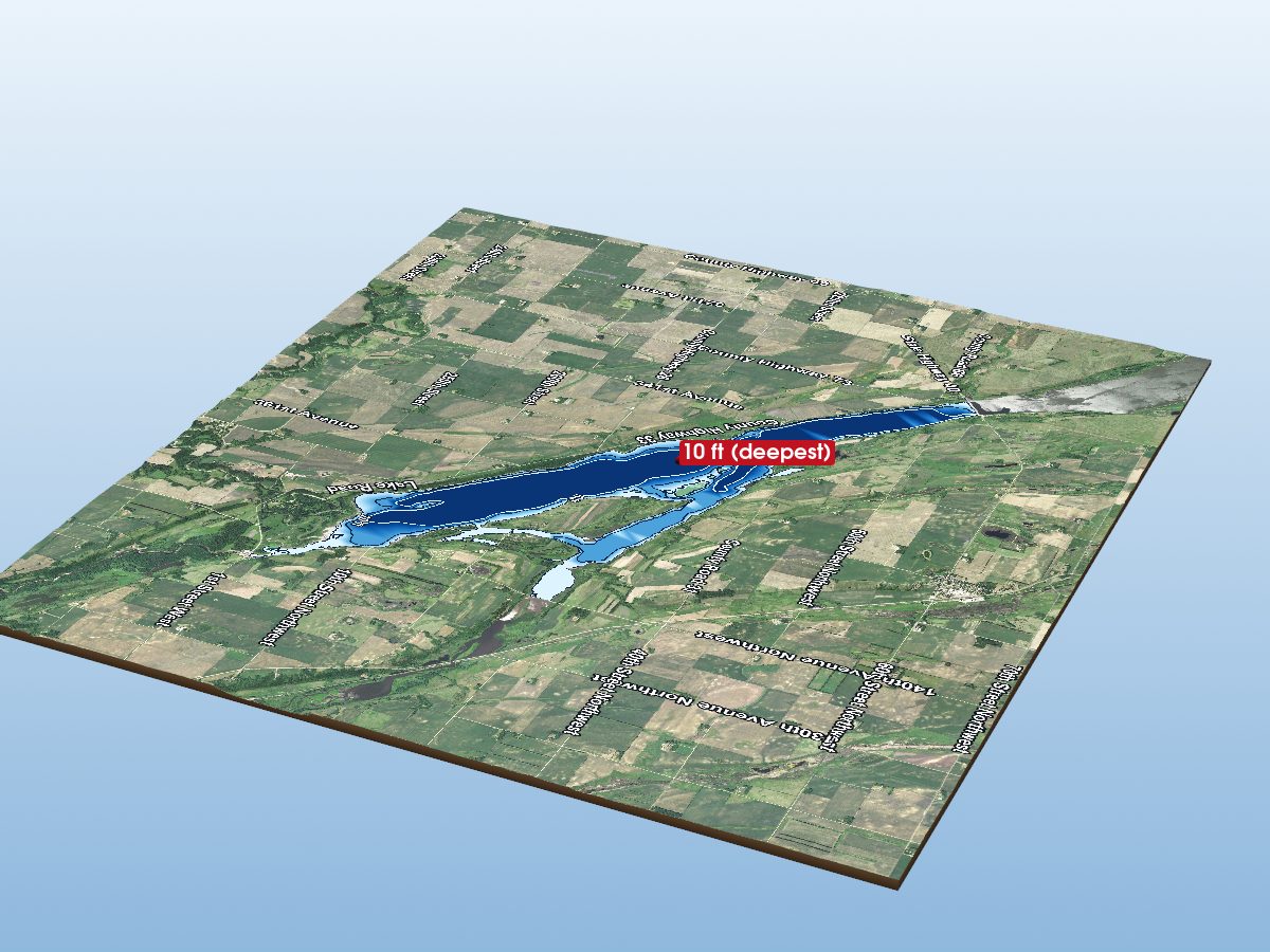 Lac qui Parle County lakes