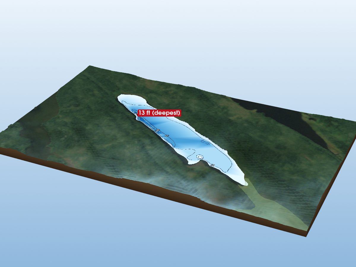 Depth map of Lake C056-05