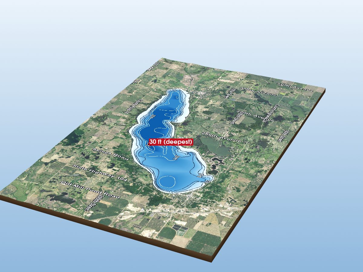 Pope County lakes