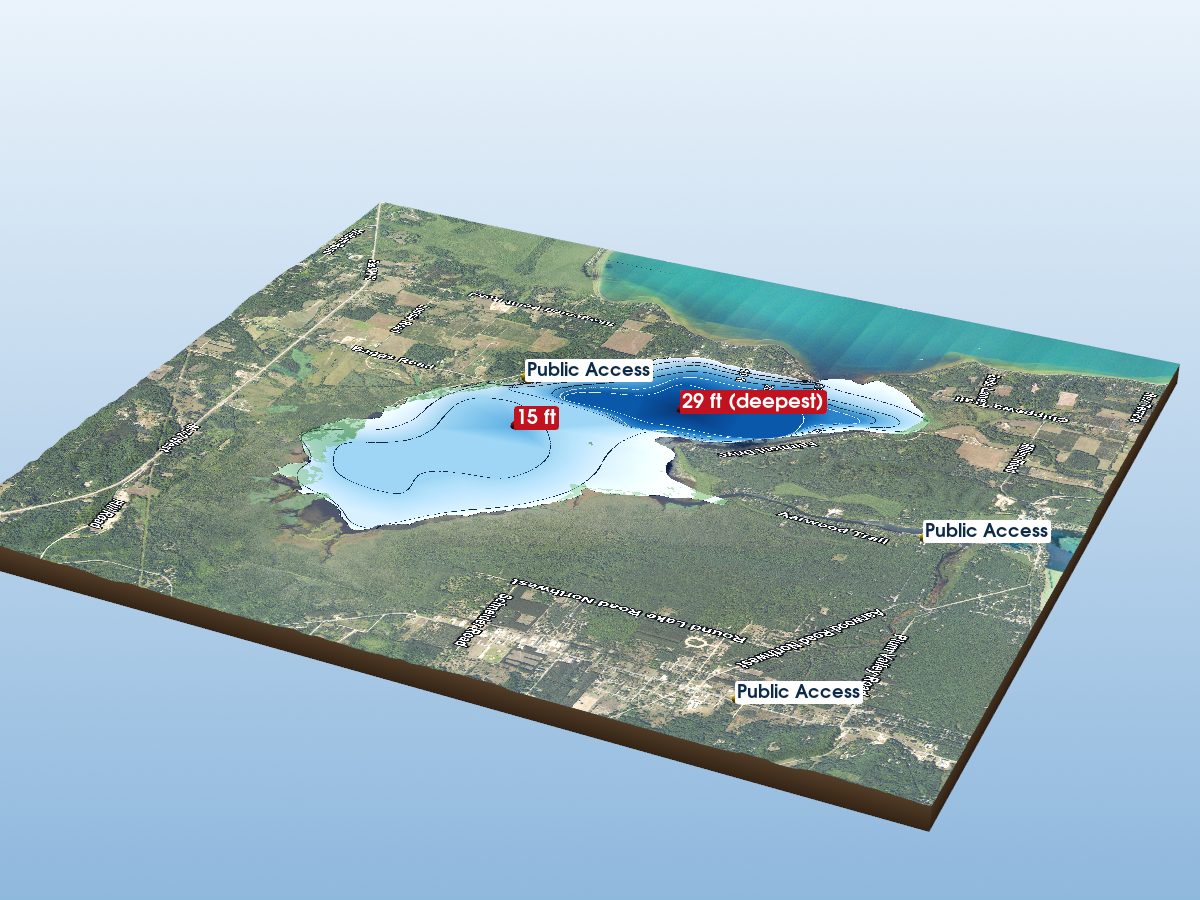 Kalkaska County lakes