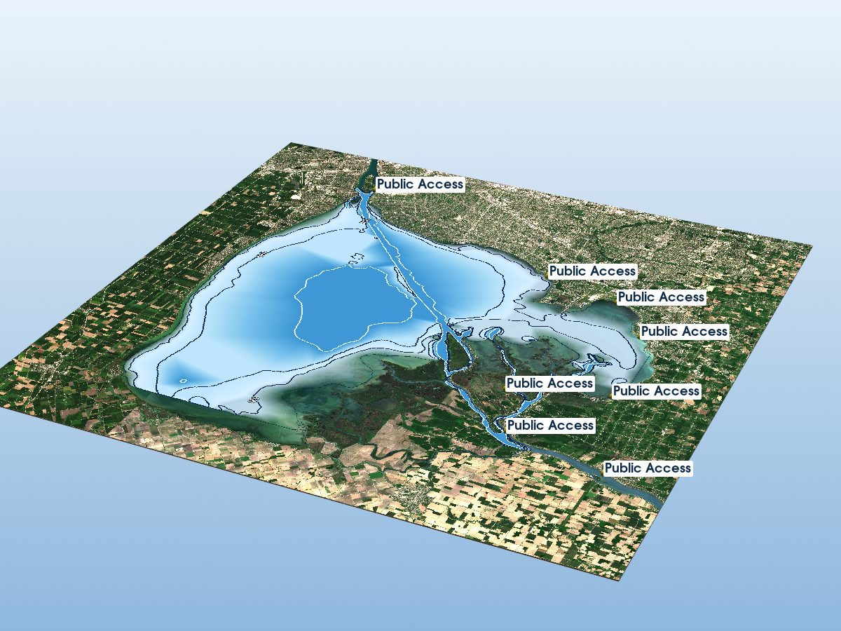 St. Clair County lakes
