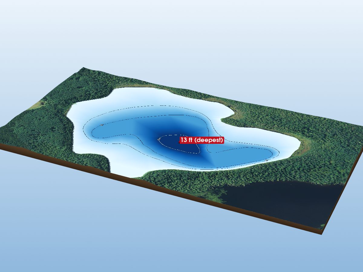 Depth map of Laker No. 17