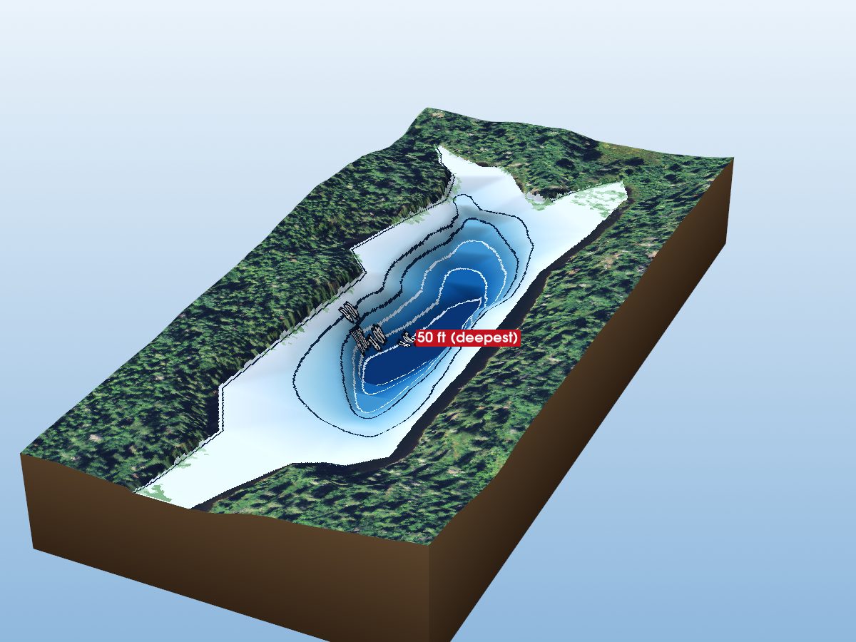 Depth map of Lizard L.