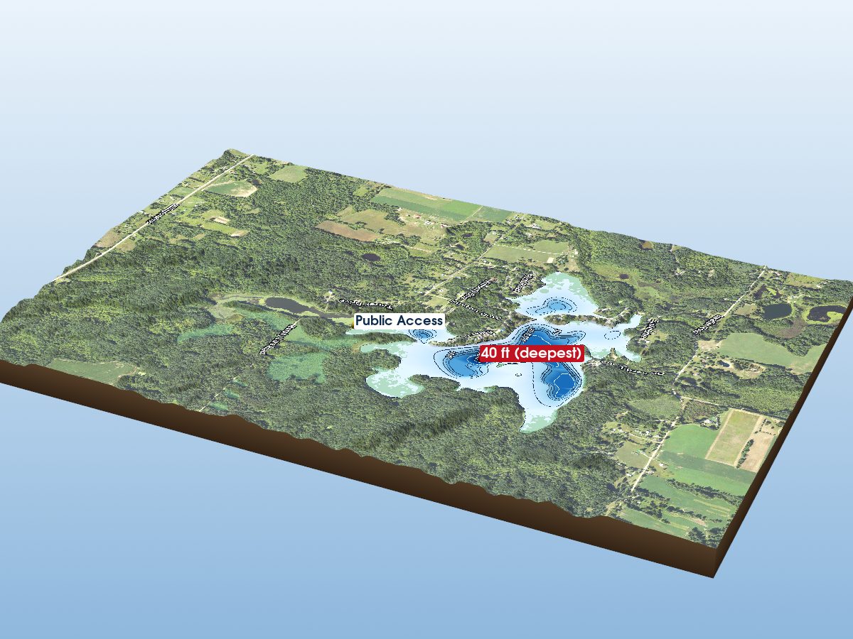 Tuscola County lakes