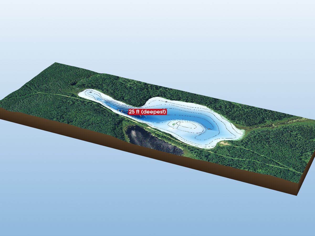 Depth map of Owens Lake 9