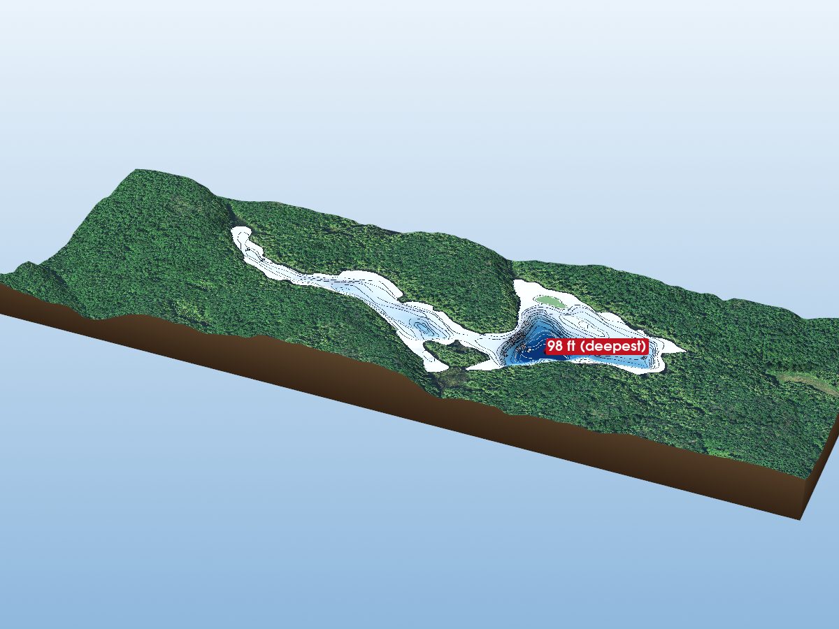 Depth map of Panther Lake