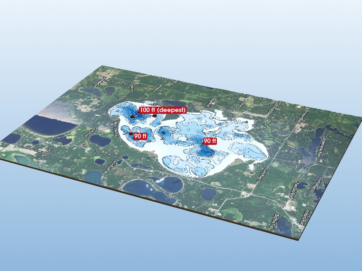 Crow Wing County lakes