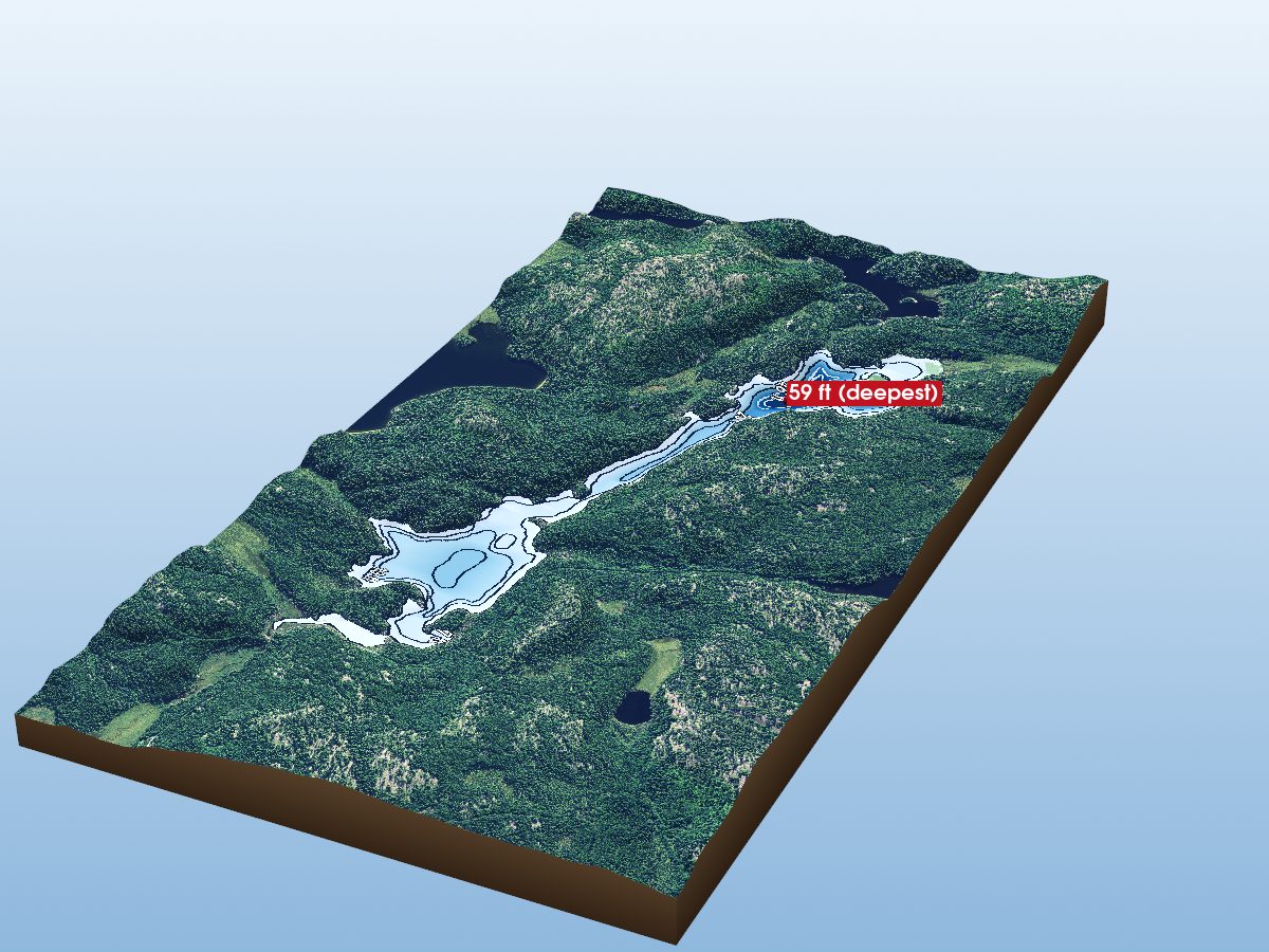 Depth map of Pidlubney L.