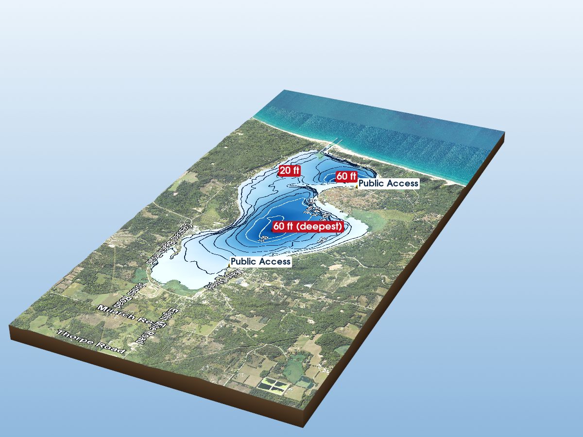 Manistee County lakes