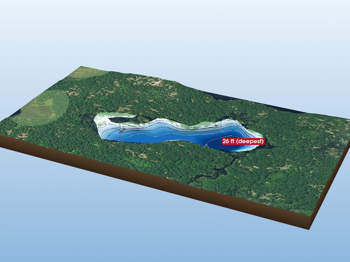 Depth map of Shawanaga L. K7