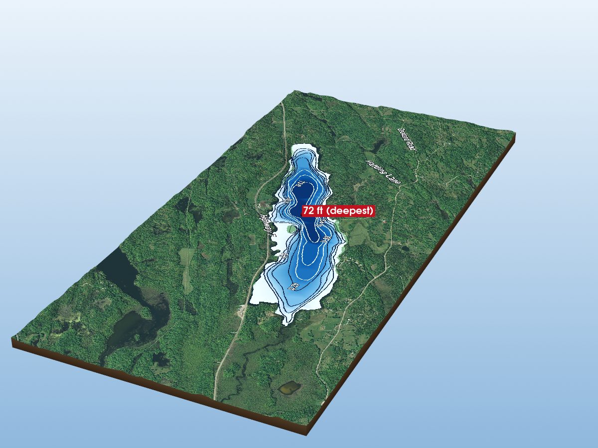 Depth map of Silver Lake