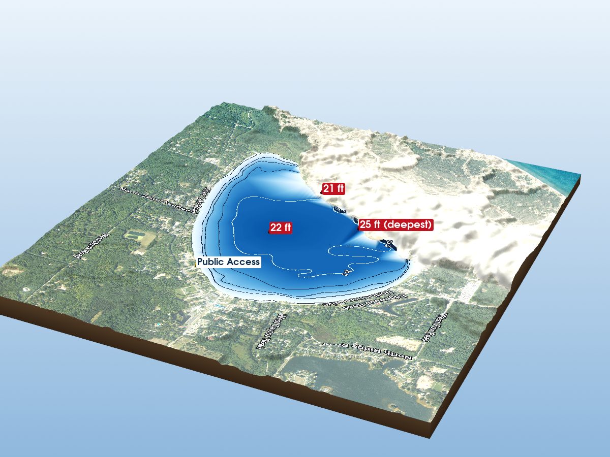 Oceana County lakes