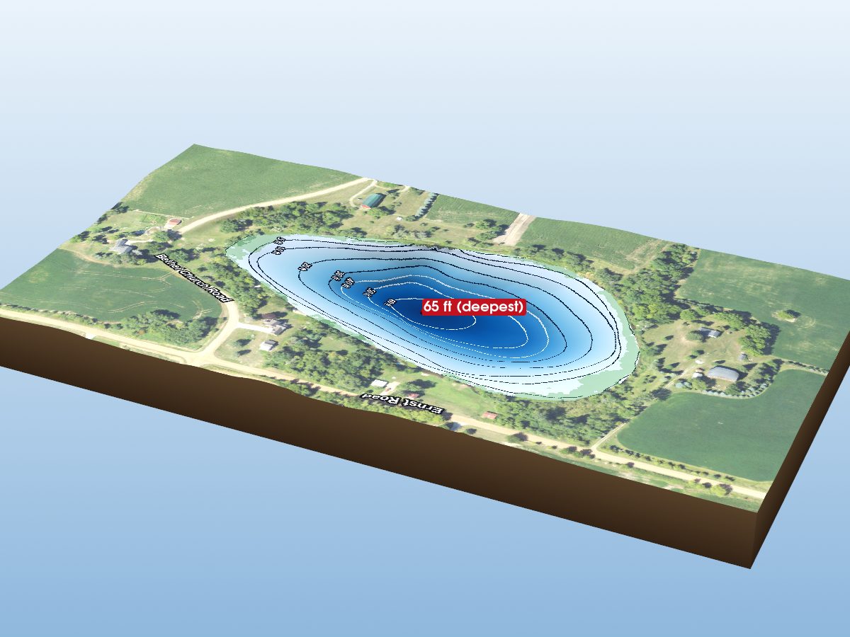 Depth map of Silver Lake