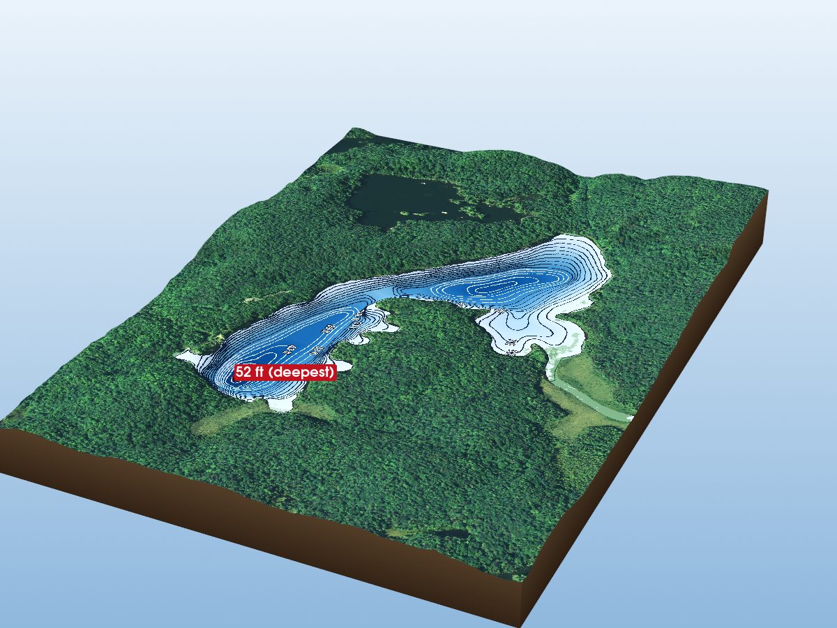 Depth map of Weashkog L.