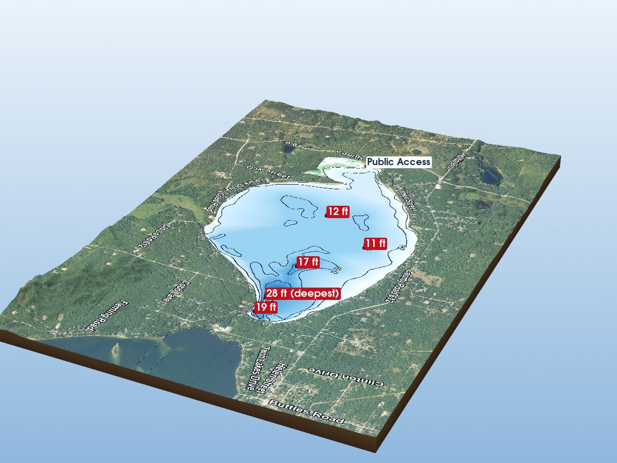 Montmorency County lakes