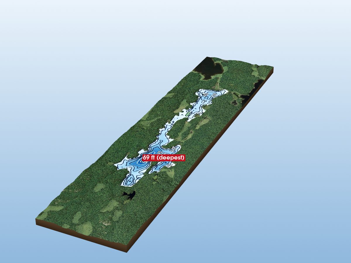 Depth map of Your Lake